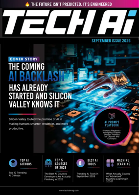 Cover of Tech AI Magazine