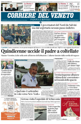 Cover of Corriere del Veneto (Padova e Rovigo)