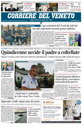 Cover of Corriere del Veneto (Treviso e Belluno)