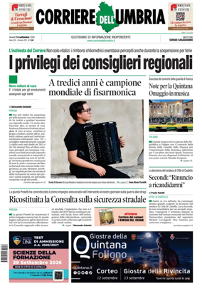 Cover of Corriere dell Umbria