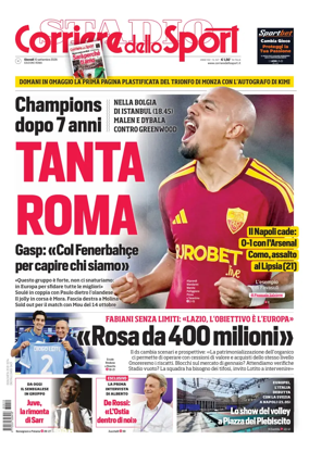 Cover of Corriere dello Sport (Roma)