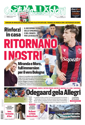 Cover of Corriere dello Sport Stadio (Bologna)