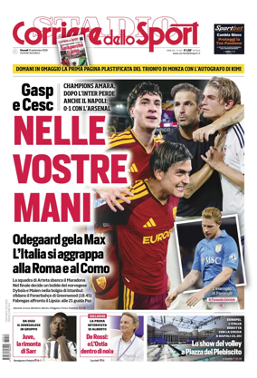 Cover of Corriere dello Sport