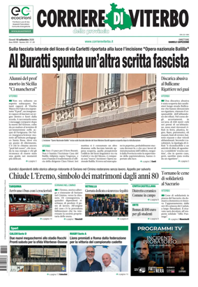 Cover of Corriere di Viterbo