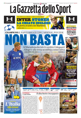 Cover of La Gazzetta dello Sport - Roma