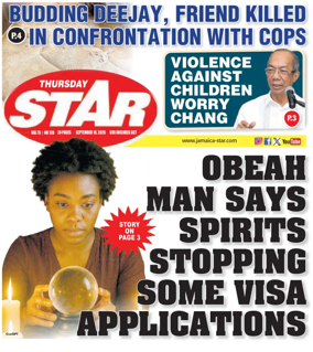 Cover of The Star (Jamaica)