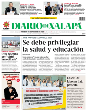 Cover of Diario de Xalapa
