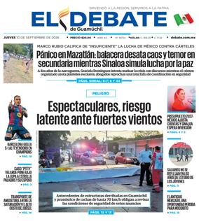 Cover of El Debate de Guamuchil