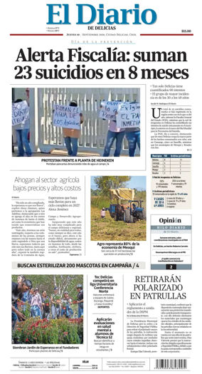 Cover of El Diario de Delicias