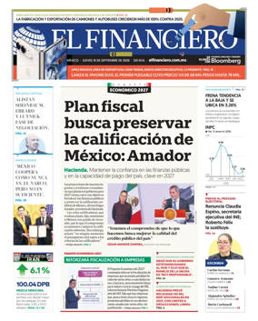 Cover of El Financiero