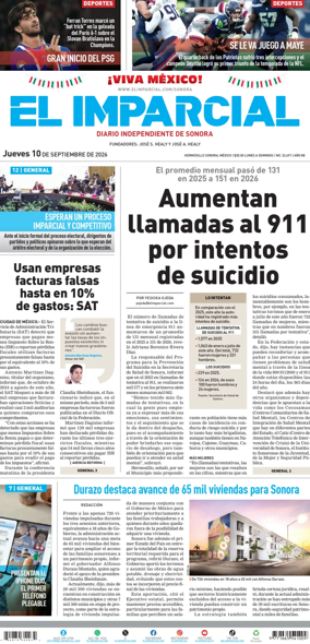 Cover of El Imparcial