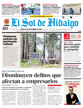 Cover of El Sol de Hidalgo