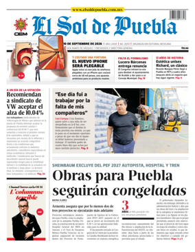 Cover of El Sol de Puebla