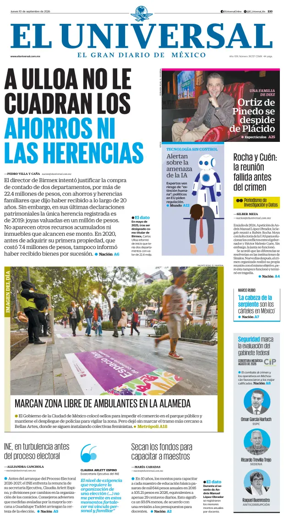 Cover of El Universal