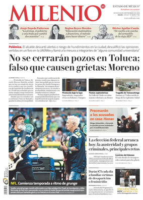 Cover of Milenio Edo de Mexico