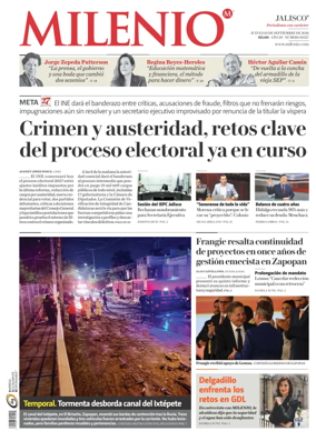 Cover of Milenio Jalisco