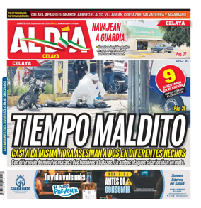 Cover of Periodico Al Dia (Celaya)