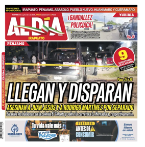 Cover of Periodico Al Dia (Irapuato)