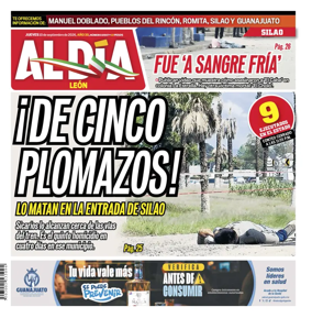 Cover of Periodico Al Dia (Leon)