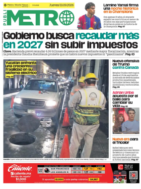 Cover of Publimetro Merida