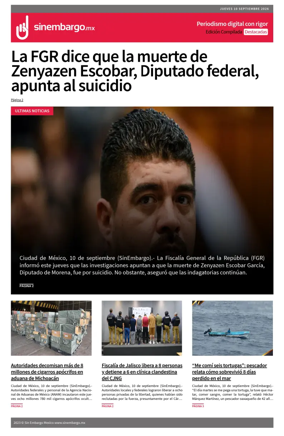 Cover of Sin Embargo destacadas