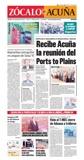 Cover of Zocalo Acuna