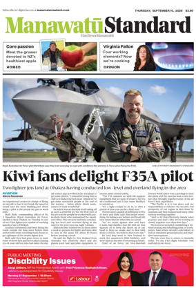 Cover of Manawatu Standard