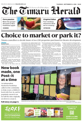 Cover of The Timaru Herald
