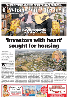 Cover of Whanganui Chronicle