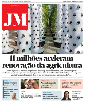 Cover of Jornal Madeira