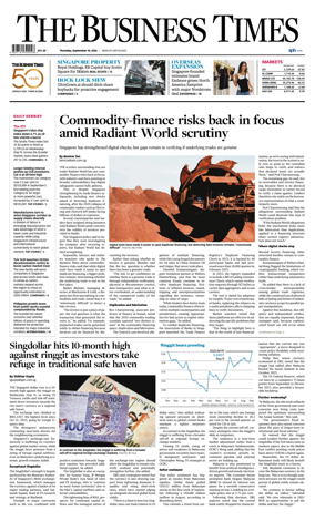 Cover of The Business Times