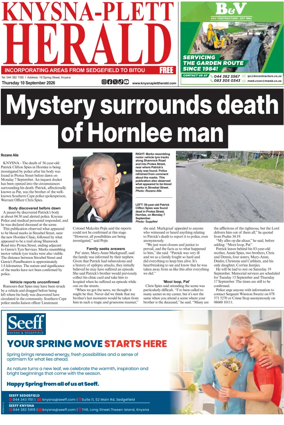Cover of Knysna-Plett Herald