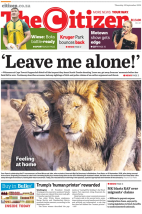 Cover of The Citizen (Gauteng)