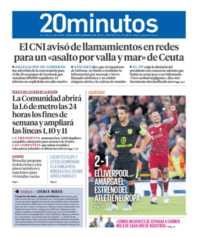 Cover of 20 Minutos Madrid
