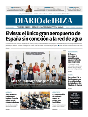 Cover of Diario de Ibiza