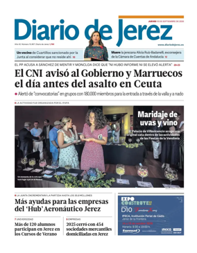 Cover of Diario de Jerez