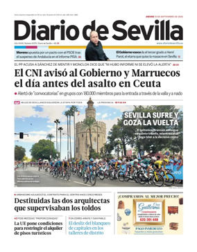 Cover of Diario de Sevilla