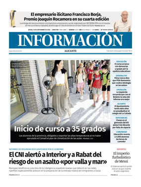 Cover of Diario Informacion