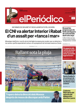 Cover of El Periodico - Catala