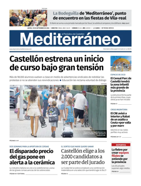 Cover of El Periodico Mediterraneo