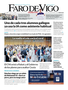 Cover of Faro de Vigo (Ourense)
