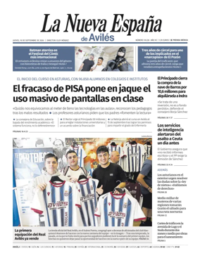 Cover of La Nueva Espana (Aviles)
