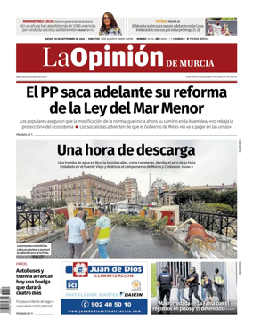 Cover of La Opinion de Murcia