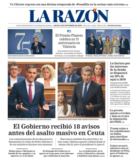 Cover of La Razon (Nacional)