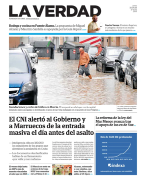 Cover of La Verdad_Murcia