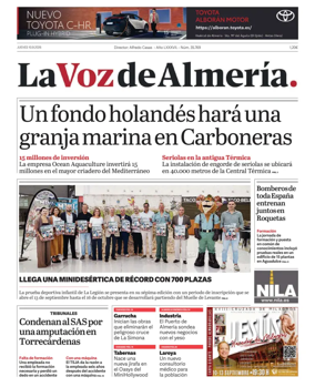 Cover of La Voz de Almeria