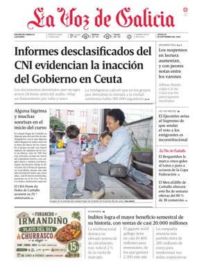 Cover of La Voz de Galicia (Carballo)