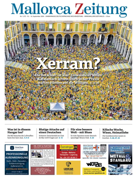 Cover of Mallorca Zeitung
