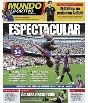 Cover of Mundo Deportivo (At. Madrid)