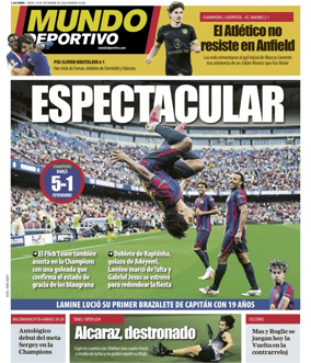 Cover of Mundo Deportivo (Barcelona)